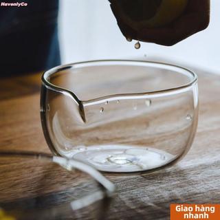 [Còn hàng] Bát thủy tinh HAVENLYCO, Bát Salad nướng Nhật Bản, Bát sữa chua trong suốt 350 / 600ml Rau củ