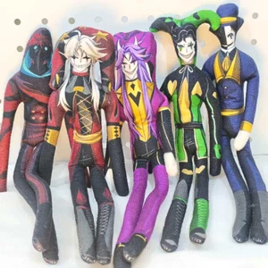 The Freak Circus Doll Jester Pierro Harlequin Freaks Pierrot Cosplay Sang Trọng Cotton Búp Bê Slender Hình Xoắn Đồ Chơi Búp Bê Nhồi Bông
