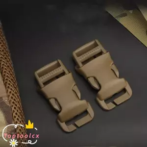 TOPTOOLCX 2 Khóa Phát Hành Bên, Dây Đeo Cổ Chó Bằng Nhựa 3 Màu, Bán Chạy Đường Kính Trong 25 Mm Paracord Vòng Tay Phụ Kiện Dụng Cụ Ngoài Trời