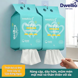 Khăn mặt dùng 1 lần Khăn lau mặt khô đa năng 100% cotton,Khăn tẩy trang, không gây kích ứng khăn mặt