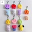 Búp bê nhồi bông trái cây Mini hình động vật Hàn Quốc dễ thương - Búp bê mặt dây chuyền hợp thời trang