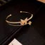 Zircon Hoa Bướm Hai Lớp Mở Vòng Tay Siêu Nhấp Nháy Tinh Tế Sang Trọng Vòng Tay Sang Trọng Ánh Sáng Sang Trọng Cao Cấp Vòng Tay Nữ 26.3.22