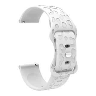 Vòng tay da báo 18mm 20mm 22mm cho Garmin Venu 3S Band Venu 2S Correa Active 5 dây Garmin Forerunner 265 Band 265S 255S 255