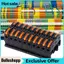 Belleshopp Aramox Loại đầu nối dây Riel 0,2-4 Mm Nhấn Khối đầu cuối nối dây nhanh cho các nhu cầu khác nhau (Màu đen)