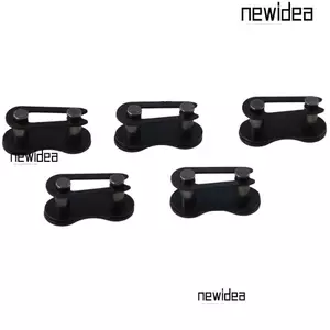 NEWIDEA 5 Con Lăn Dây Xích Kết Nối Liên Kết, 20,9MM * 10.2MM Đen Xe Đạp Dây Xích Khóa Kết Nối, Phụ Kiện Xe Đạp Thép Tốc Độ Master Link Track Bike