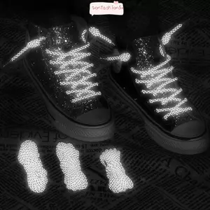 ITRUMPET 1 Cặp Dây Giày Thể Thao 100CM / 140CM, Dây Giày Sneaker Thay Thế Phản Quang, Phụ Kiện Giày Polyester Tròn Nhiều Màu Sắc Chất Lượng Cao