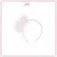 JRP 1 Nữ Fascinator Mũ Hoa Lông Vũ Lưới Sợi Cotail Đảng Cưới Tóc Phụ Kiện Đầu Trang Trí JRP