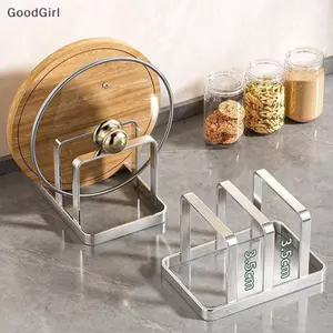Nắp nồi bằng thép không gỉ tiết kiệm không gian và thớt - Mặt bàn hạng nặng Ra, Nhà sắp xếp nhà bếp VN