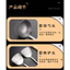 Bộ thìa thìa titan nguyên chất 99% 00559 / Thìa + Thìa súp / Tay cầm mở rộng / Kháng khuẩn Chống sương Chống bỏng Chống ăn mòn / Thìa nấu ăn nhà bếp gia đình / Sức khỏe