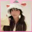 Mũ tai cừu nữ MYPANDA Mũ ngư dân đa chức năng dễ thương Mũ mùa thu đông.