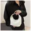 # HB # Túi Hobo Da PU Mini Tay Cầm Trên Dây Kéo Đóng Cửa Tote Nhỏ Thiết Thực Cho Học Sinh Khuôn Viên Sử Dụng Hàng Ngày Nhiều Màu Sắc.