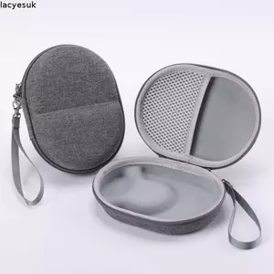 Túi đựng tai nghe LACYESUK, chống nước có tay cầm Hộp tai nghe dẫn truyền xương, Vỏ cứng EVA chống sốc di động thực tế ngoài trời