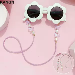 KANGN Kính Mát Dây Đeo, Kính Đọc Sách Chống Trơn Trượt Bướm Treo Dây, Phụ Kiện Hợp Thời Trang Dây Xích Tai Nghe Có Thể Điều Chỉnh Dây Xích
