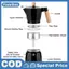 Bếp Nhôm Espresso Moka Pot Express Máy Pha Cà Phê Percolator Ý Cổ Điển Máy Cà Phê Mocha