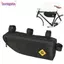 Túi tam giác xe đạp BORAGETE, Túi ống trước khung xe đạp MTB chống nước, Phụ kiện đi xe đạp Túi đi xe đạp dung tích lớn