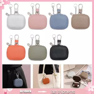 YOI Mini PU Tai Nghe Hộp Đựng Móc Khóa Ví Nhỏ Gọn Túi Bảo Quản Thiết Kế Cho Tai Nghe Tai Nghe Phím Và Vật Dụng Nhỏ