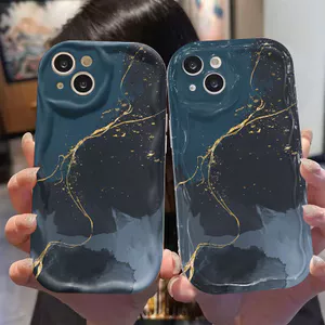 Ốp Lưng Cho Realme C67 C65 C63 C55 C53 C51 C35 C30 C21Y C25 C25S C20 C15 C12 C11 7 5i 6i Note 50 Narzo 20 30A Kem Vồng Cong Cạnh Họa Tiết Bầu Trời Xanh NYK476