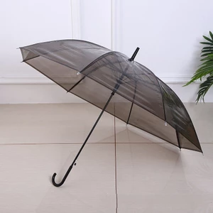 Ô dù trong suốt tay cầm dài che mưa BL127 phong cách Hàn Quốc đẹp mắt