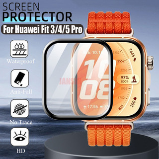 Bảo Vệ Màn Hình Cho Huawei Watch Fit 5 Pro 4 3 Phụ Kiện Phim Cong 3D Cho Huawei Fit5 Fit4 Fit4Pro Fit3 Vỏ Bảo Vệ