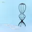 PNPIA- 1 Chiếc Giá Đỡ Tóc Giả Có Thể Gập Lại Giá Đỡ Tóc Giả Bền Đẹp Màn Hình 20 Inch Dụng Cụ Du Lịch Tóc Giả Đứng Để Tạo Kiểu Màn Hình Nữ Tóc Giả Dài