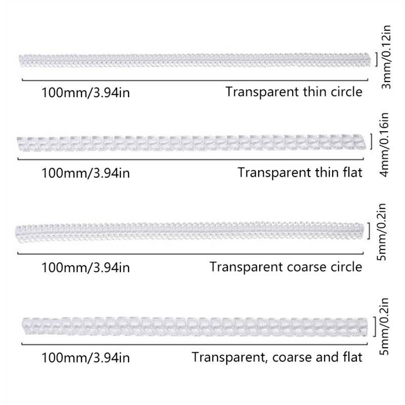Giảm kích thước vòng lò xo xoắn ốc DIAPER & CORED - Bộ điều chỉnh vô hình cho vòng rời YTH