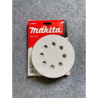 Nhám tròn đế lông 125mm độ hạt 40-400 Makita (Hộp 10 tờ)