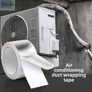 Băng gói ống điều hòa JVSUB, Băng keo nhôm sợi thủy tinh cách nhiệt chống thấm nước, Công cụ sửa chữa đường ống chống nắng 5 / 10 mét cho ống điều hòa không khí