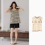 Bộ đồ chờ nữ có áo ngực tích hợp Áo Vest và quần short không tay để thư giãn trong nhà và mặc ngoài trời thường ngày vào mùa hè
