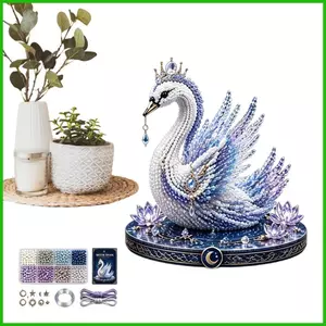 Bộ thủ công đính cườm động vật 3D Động vật DIY Thân thiện với người mới bắt đầu Bộ đồ thủ công đính cườm ngộ nghĩnh cho kệ để bàn tại nhà saixit2vn