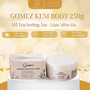 Gomez 250G Kem Body Dưỡng Ẩm & Làm Mềm Da - Nâng Tone Cho Mọi Loại Da Với Chiết Xuất Tự Nhiên Giàu Dưỡng Chất