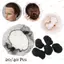 PYCOU 20 / 40 Chiếc Lưới Mịn Tóc Giả Cạnh Co Giãn Phụ Kiện Tóc Ballet Snood