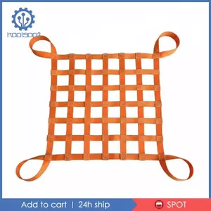Lưới nâng Polyester công suất chịu lực cao Dễ dàng giữ dây đai Lưới chở hàng có vòng lặp cho Dock, Kho