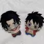 HK1 ONE PIECE Monkey D. Luffy Ace Plushie Anime Merch Túi búp bê Cotton sang trọng dễ thương Charm KH1