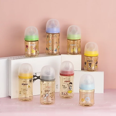 Bình Sữa Pigeon Nội Địa Nhật Thế Hệ 3 Mới - Đủ size 160ml/240ml