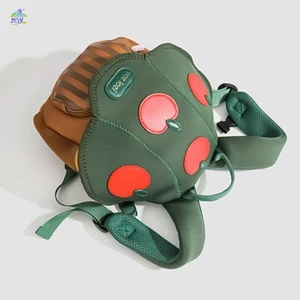 Ba lô trẻ em hình nấm Mini hoạt hình dễ thương Túi đi học cho trẻ em 3-6 tuổi Thiết kế nhẹ