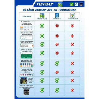 Vietmap live plus HSD 2 năm cài cho màn android và android box không dùng trên điện thoại