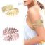 Vòng tay lá nguyệt quế La Mã bằng kim loại Hy Lạp Vòng tay trên cánh tay Cuff Armlet mới