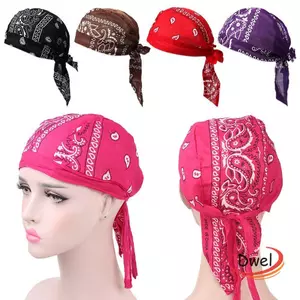 DWEL Mũ Cướp Biển Thể Thao Ngoài Trời Ung Thư Chemo Hat Cotton Rụng Tóc Mũ