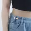 Cod Có Thể Điều Chỉnh Có Thể Thu Vào Eo Nút Clip Cho Quần Jean Quần Fastener Pin Lỏng Quần Phù Hợp