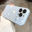 Ốp điện thoại kính màu đơn giản cho iPhone 17 Pro Max 13 14 15 16 pro max Bao gồm tất cả bảo vệ ống kính máy ảnh vỏ mềm Vỏ bảo vệ vỏ điện thoại