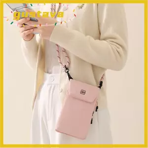Túi đeo chéo GUSTAVA, Ví điện thoại nhẹ chống nước, Túi đeo chéo Mini đa chức năng Nylon thông thường Du lịch