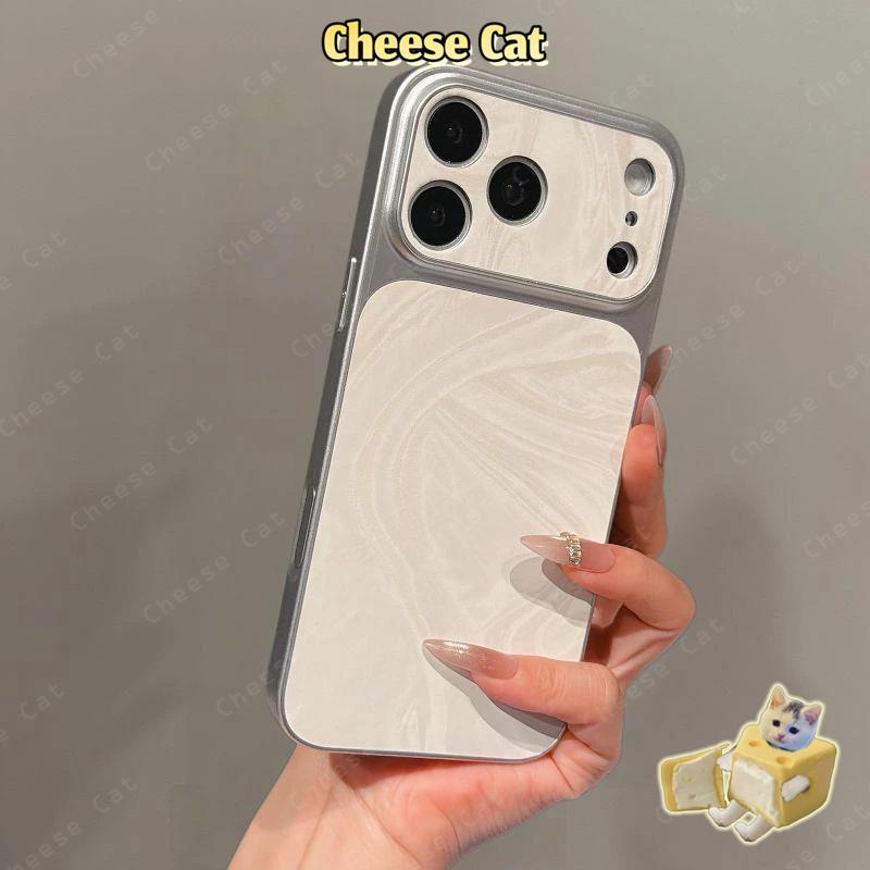Ốp điện thoại da màu giả tưởng thời trang cao cấp cho iPhone 17 Pro Max 17 Air 16 Plus 15 Pro Max
