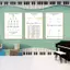 Piano Lý Thuyết Âm Nhạc Không Khung Vải Chống Thấm Nước Áp Phích, Đàn Piano Tay Cử Chỉ Hướng Dẫn Nghệ Thuật Treo Tường Cho Âm Nhạc Lớp Học Tổ Chức Đào Tạo Cửa Hàng Piano Trang Trí Tường