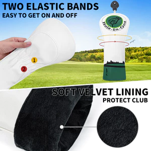 Vỏ Golf Golf Bao Golf Câu Lạc Bộ Golf Bao Cung Cấp Bóng Một Tay Thêu Đầu Nắp Bảo Vệ
