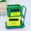 Móc Khóa Xe đẩy mini đồ chơi K266 Mô Hình Xe Đẩy Hàng 4 Bánh Thu Nhỏ Xinh Xỉu Cho Team Sưu Tầm
