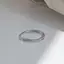 AqToCna Ánh Sáng Sang Trọng Thời Trang Màu Bạc Dây Thiết Kế Chữ Thập Nhẫn Mở Đơn Giản Có Thể Điều Chỉnh Nhẫn Nhẫn Cưới Trang Sức AqToCna