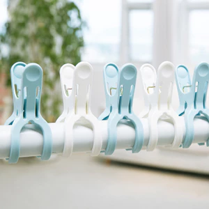 Kẹp quần áo bằng nhựa Kẹp quần áo chống gió 6 chiếc GHQH