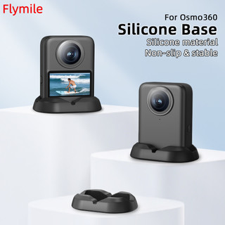 Dành Cho DJI OSMO 360 Đế Máy Tính Để Bàn Ghế Cố Định Ổn Định Camera Toàn Cảnh Đế Silicon Thể Thao Phụ Kiện Camera