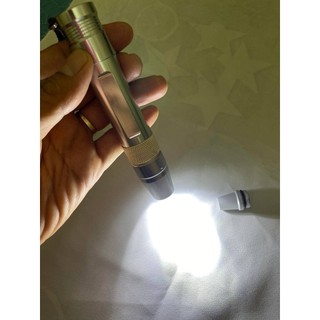 【🔥Free ship🔥】 AIMVUKES Đèn soi đá quy 3 màu Trắng Vàng Tím kèm sạc pin đèn soi cua gạch
