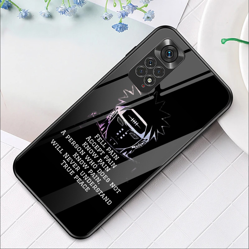 Naruto pain 06 Vỏ Điện Thoại Kính Cho Xiaomi Redmi Note 14 13 Pro Plus 12 4G 11 10 5G 9
